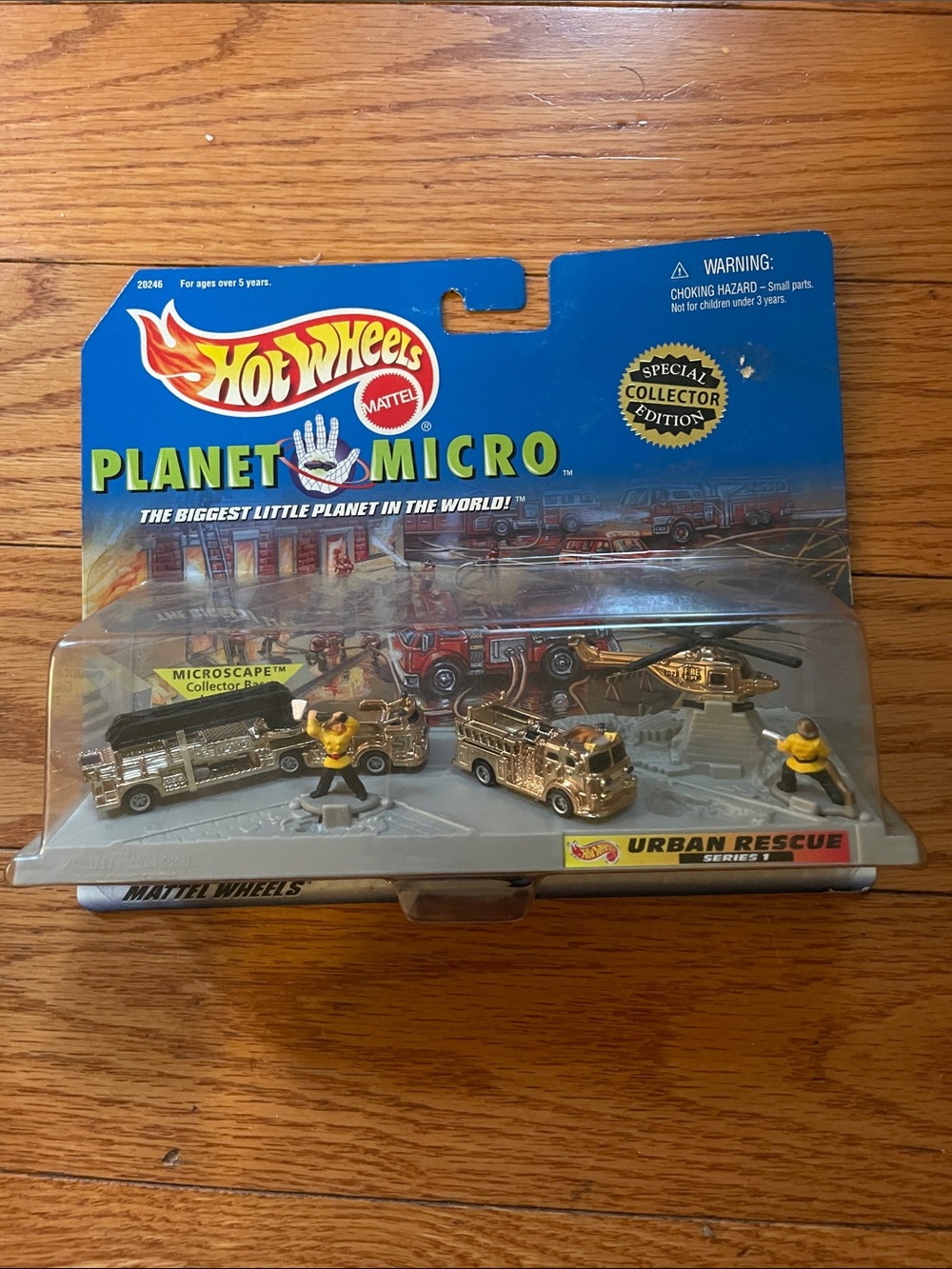 Planet Micro Urban Rescue Gold Play Set